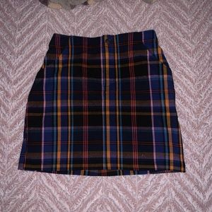Hollister Plaid Skirt